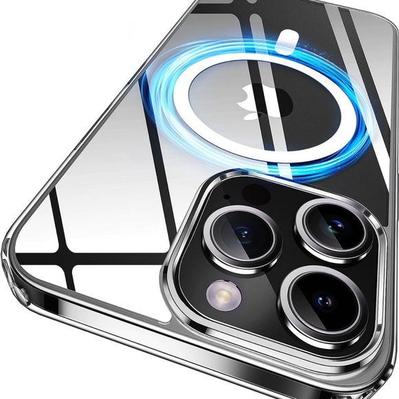 iPhone 14 Pro Case Clear Compatible with MagSafe - Picture 1 of 9